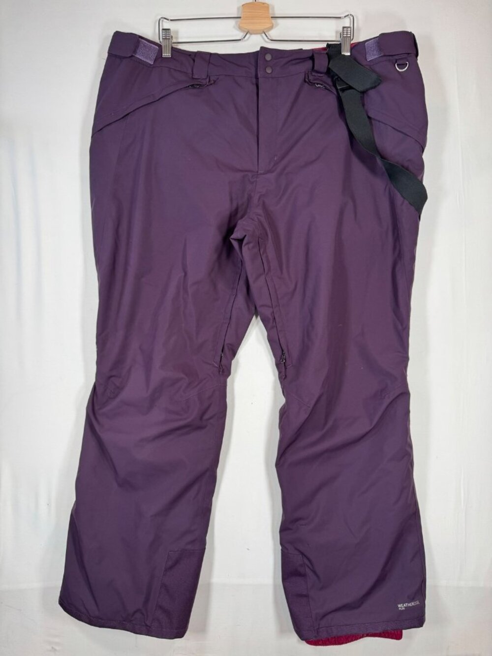 Eddie Bauer Snow Pants Weatheredge Plus Purple 2X Waterproof Ski Winter Outdoor
